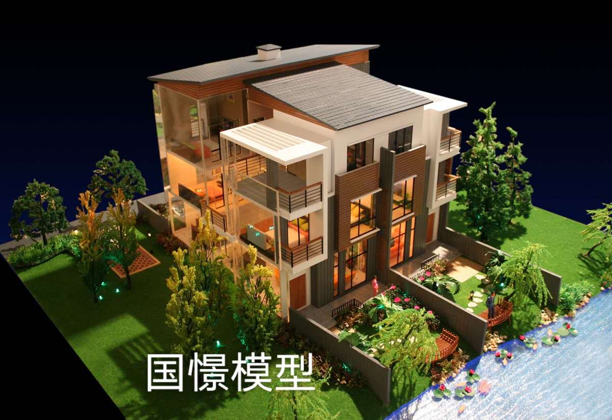 崇仁县建筑模型